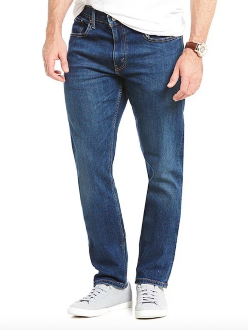 Levi’s 502 Regular Taper Men’s 34x30 Blue Denim Jeans